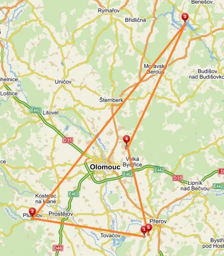 mapa Plumlov_Slezská Harta